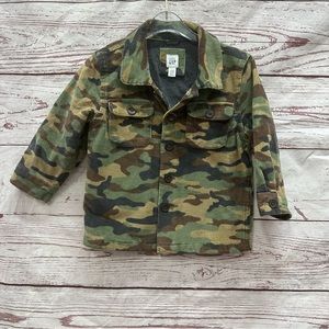 Gap Army Fatigue Corduroy Jacket Size 18-24 Months